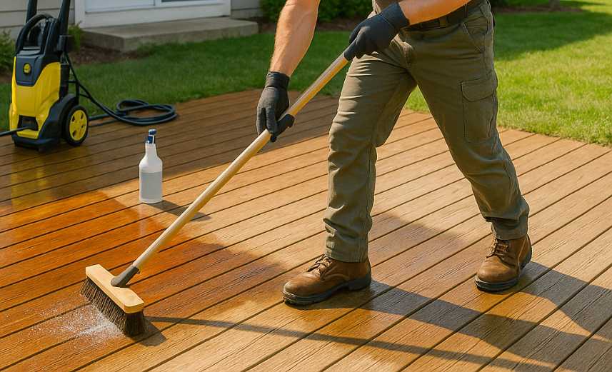 Deck Cleaning Services