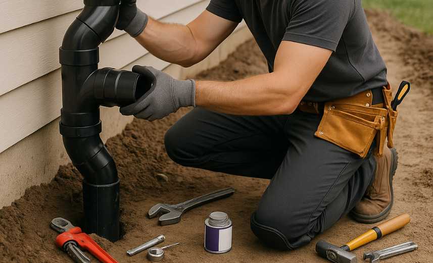 Drain Pipe Installation