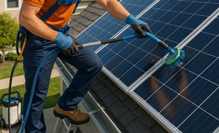 Solar Panel Cleaning